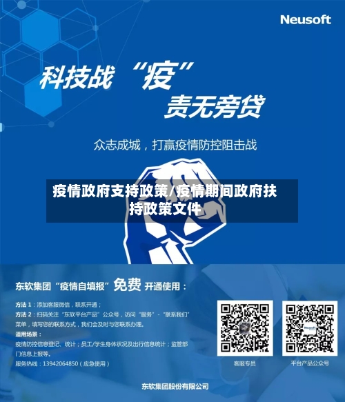 疫情政府支持政策/疫情期间政府扶持政策文件