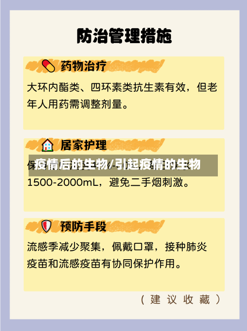 疫情后的生物/引起疫情的生物