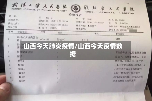 山西今天肺炎疫情/山西今天疫情数据-第2张图片