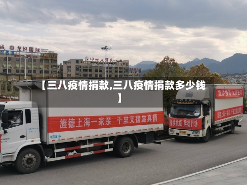 【三八疫情捐款,三八疫情捐款多少钱】
