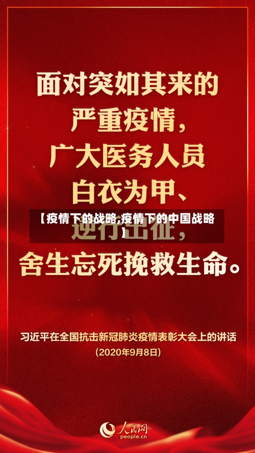 【疫情下的战略,疫情下的中国战略】-第2张图片