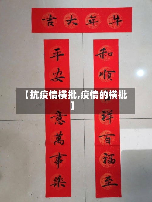 【抗疫情横批,疫情的横批】-第2张图片