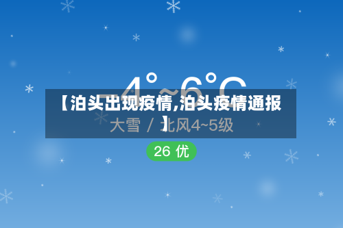 【泊头出现疫情,泊头疫情通报】-第2张图片