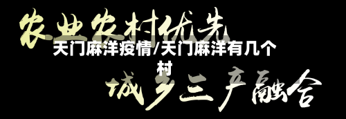 天门麻洋疫情/天门麻洋有几个村