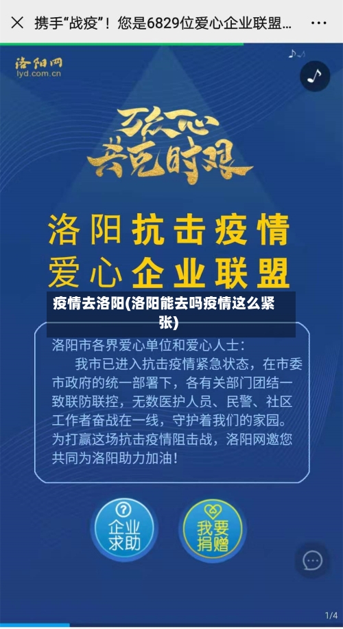 疫情去洛阳(洛阳能去吗疫情这么紧张)-第2张图片