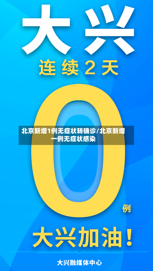 北京新增1例无症状转确诊/北京新增一例无症状感染-第2张图片