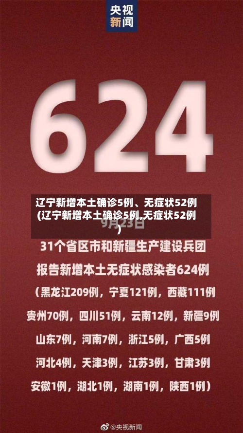 辽宁新增本土确诊5例、无症状52例(辽宁新增本土确诊5例,无症状52例)