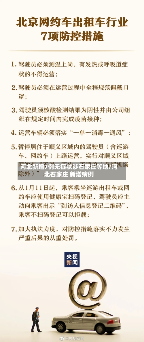 河北新增7例无症状涉石家庄等地/河北石家庄 新增病例