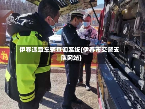 伊春违章车辆查询系统(伊春市交警支队网站)-第2张图片