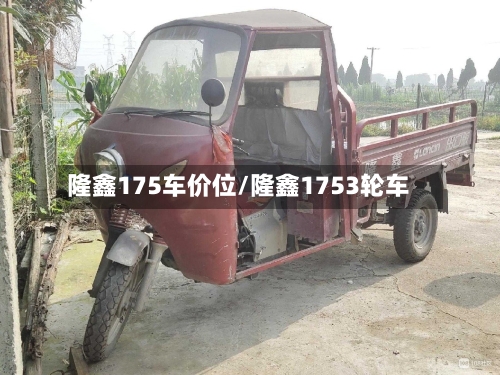 隆鑫175车价位/隆鑫1753轮车