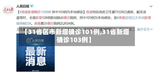 【31省区市新增确诊101例,31省新增确诊103例】-第3张图片