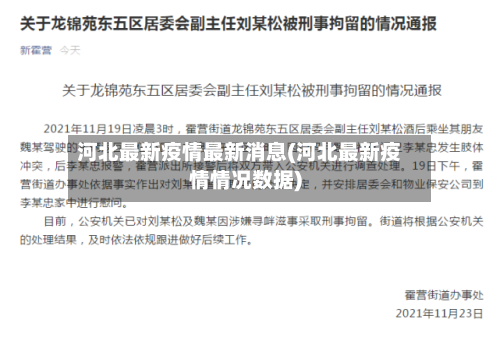 河北最新疫情最新消息(河北最新疫情情况数据)