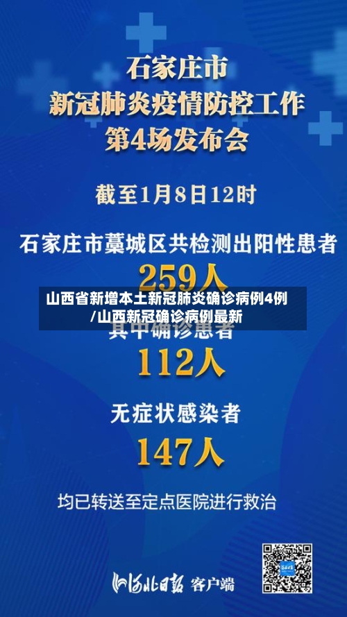 山西省新增本土新冠肺炎确诊病例4例/山西新冠确诊病例最新