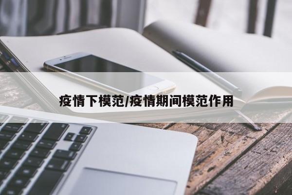 疫情下模范/疫情期间模范作用