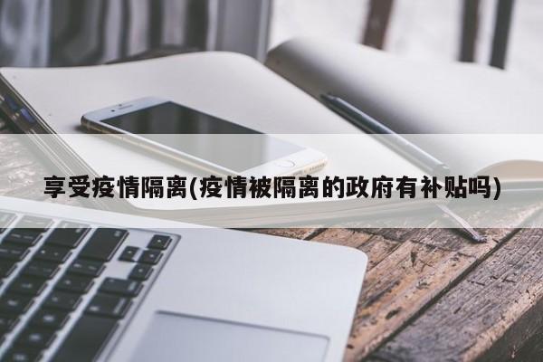 享受疫情隔离(疫情被隔离的政府有补贴吗)